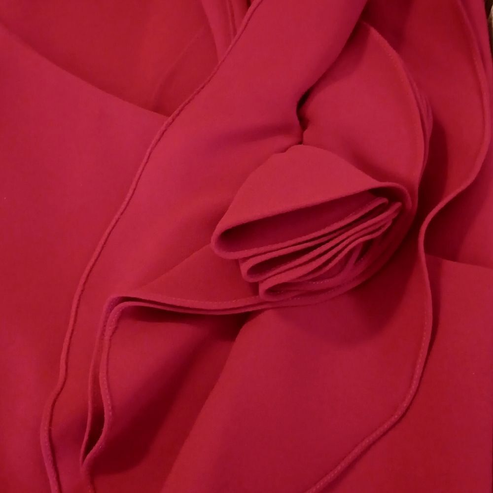 Rickie Freeman for Teri Jon Red Ruffled Dress - Picture 12 of 12
